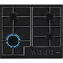 Built-In Hob Zanussi GPZ263SB Black