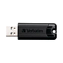 Flash Drive Verbatim Pinstripe 128GB USB 3.2 (49319) Black