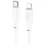 Charging Data Cable Hoco X93 Force PD20W Type-C to Lightning White