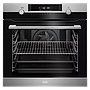 Built-In Electric Oven AEG BPK556360M Black/Silver