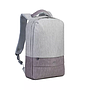 Anti-Theft Laptop Backpack Rivacase 7562 15.6" - Grey + Mocha