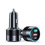 Fast Car Charger Choetech TC0011 130W Dual USB-C+ USB-A (Laptop Charger)