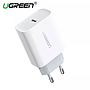 Fast Charging Power Adapter UGREEN CD137 (60450) With PD 20W - White