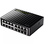 Cudy 16-Port Fast Ethernet Unmanaged Desktop Switch FS1016D - Black