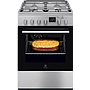 Gas Cooker Electrolux LKK660201X Silver