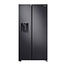 Refrigerator Samsung RS64R5331B4/WT Black