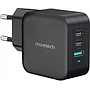 Wall Charger Choetech PD8005 100W Type-C And USB Type-A - Black
