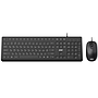 2 In 1 2E MK405 Wired Keyboard With Mouse Combo (2E-MK405UBK) - Black