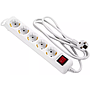 Power Strip 2E 5X 1.5m (2E-U05ESM) - White