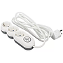 Power Strip Plus 2E 3X 3m (2E-U03VES3M) - White