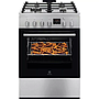 Gas Cooker Electrolux LKK660220X Silver