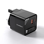 Wall Charger Choetech PD6091 PD65W Gallium Nitride with Retractable Cable - Black