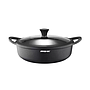 Granite Frying Pan With Lid Arshia CO498-3118 26494 Black 32cm