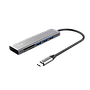 USB-C Hub & Card Reader Trust Halyx Fast (24191) - Silver