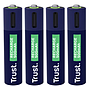 Rechargeable Battery Trust 500mAh AAA 4pcs (25671) - Blue