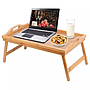 Folding Bedside Table Berllong BST-0102 Brown