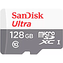 Ultra microSD card SanDisk 128GB (SDSQUNR-128G-GN6MN) - White + Gray