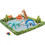 Inflatable Pool Intex Jurassic Adventure Play Center 201x201x36 410L (56132)