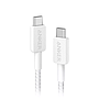 USB-C / Anker 322 to USB-C Braided Cable 1.8m (A81F6H21) - White