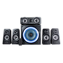 Trust GXT 658 Tytan 5.1 Surround Speaker System (21738) - Black