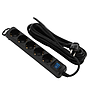 Power Strip 2E 5XSchuko (2E-U05ES15M5BK) 5m - Black