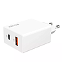 Charger Kensa QC-81 PD 50W with USB Type-C Cable - White