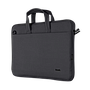 Eco-friendly Slim Laptop Bag Trust Bologna 16" - Black