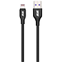 USB-A / 2E To Lightning Charging Cable 1m (2E-CCAL-BL) Glow - Black