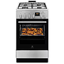 Gas Cooker Electrolux LKK560222X Silver