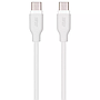USB-C / 2E to USB-C Charging Cable 1m Glow 60W (2E-CCCC-WH) - White