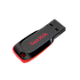 Flash Drive SanDisk Cruzer Blade 128GB (SDCZ50-128G-B35) USB 2.0 - Black + Red