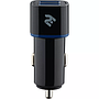 Car Charger 2E 2.4Ax2.4A 30W Dual USB (2E-ACR01-B) - Black