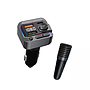 Car FM Bluetooth Transmitter Kensa KT-331 with Microphone - Black